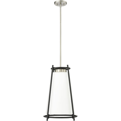 Milroe 1 Light 14 inch Brushed Nickel Indoor Pendant Ceiling Light